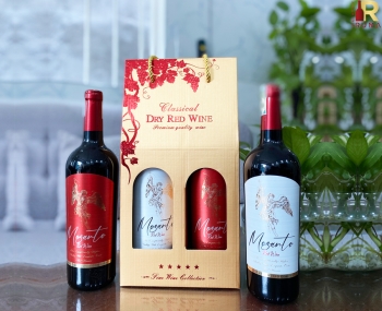Quà tặng rượu vang giá rẻ Mosanto