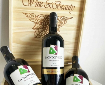 Quà tặng cao cấp 3 chai vang Ý Mondovino Rosso