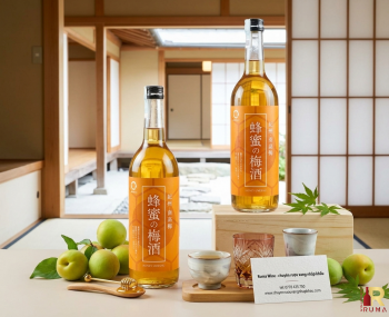 Rượu mơ Nhật Bản Umeshu Nakano Mitsu 720ml [vị mật ong]