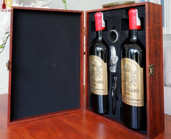 Bộ quà tặng tết 2 chai rượu vang Ý Stefano