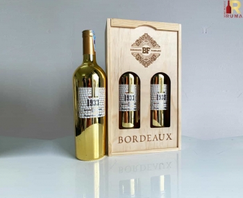 Quà tặng cao cấp 2 chai vang Ý 1933 Topaz