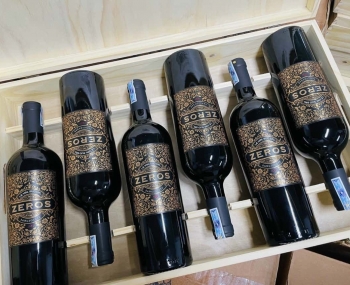 Quà tặng cao cấp 6 chai vang Ý Zeros