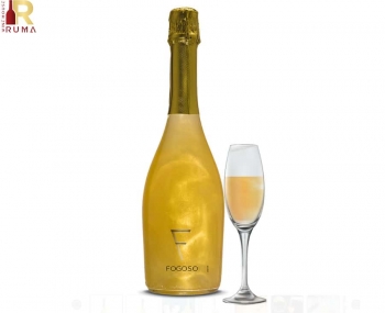 Rượu vang nổ Sparkling Fogoso Oro vàng 750ml
