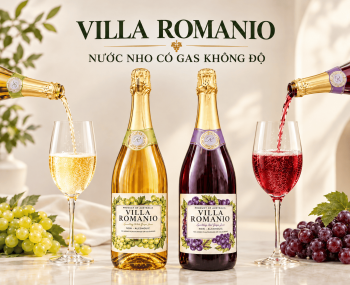 Nước nho sủi bọt Villa Romanio Úc