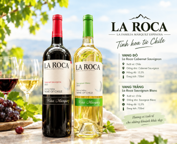 Rượu vang Chile La Roca nhập khẩu