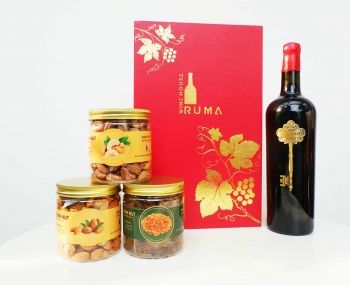 Hộp quà tặng tết rượu vang Ý Segreto chìa khóa