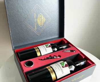 Quà tặng sang trọng 2 chai vang Ý Mondovino Rosso