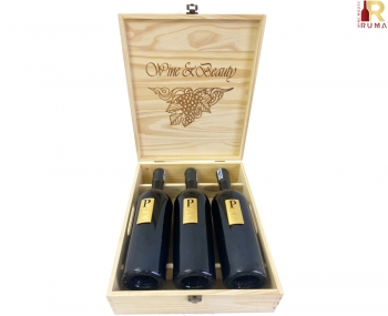 Quà tặng cao cấp 3 chai vang Ý Piero Bonnci