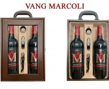 Quà tặng doanh nghiệp cao cấp Marcoli hoa hồng