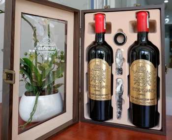 Quà tặng doanh nghiệp cao cấp vang Stefano