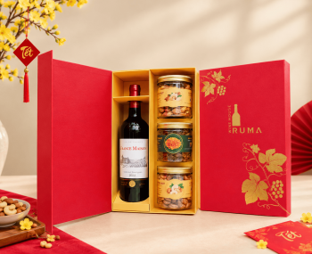 Hộp quà tặng tết rượu vang Pháp France Maison