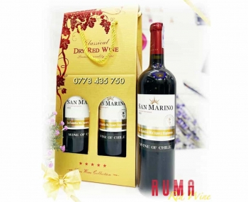Quà tặng rượu vang giá rẻ San Marino