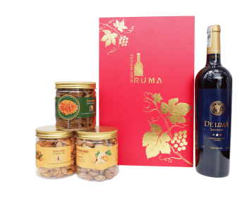 Hộp quà tặng tết rượu vang Chile De Lima
