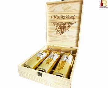 Quà tặng cao cấp 3 chai vang Ý 1933 Topaz