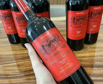 Rượu vang Pháp Chales Gary Merlot