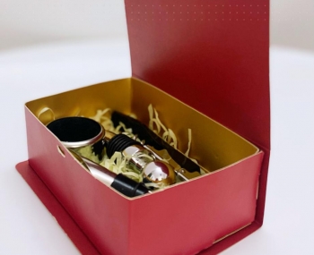 Bộ 4 món dụng cụ mở nắp rượu vang may mắn