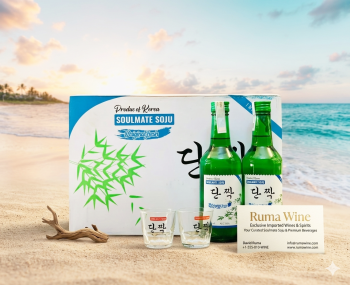 Rượu Soju Hàn Quốc Soulmate Original Fresh 360ml - Vị nguyên bản Hàn