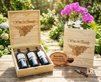 Quà tặng cao cấp 3 chai vang Ý Veronica Rosso