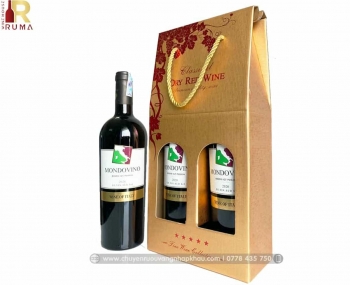 Quà tặng rượu vang giá rẻ Mondovino Rosso