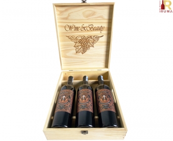 Quà tặng cao cấp 3 chai vang Ý Tolucci 14