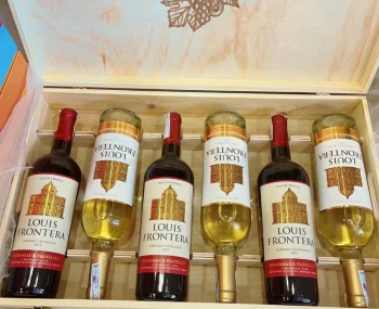 Quà tặng cao cấp 6 chai vang Pháp Louis Frontera (mix đỏ trắng)
