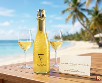 Rượu vang nổ Sparkling Fogoso Oro 375ml