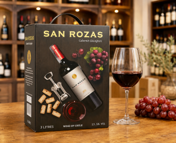 Rượu vang bịch Chile San Rozas 3 lít