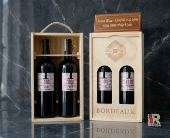 Quà tặng cao cấp 2 chai vang Ý 1933 Semi Dolce