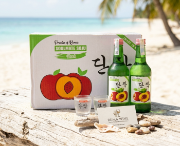 Rượu Soju Hàn Quốc Soulmate Peach 360ml - Hương vị đào