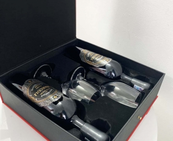 Bộ quà tặng tết vang Marcoli kèm ly vang