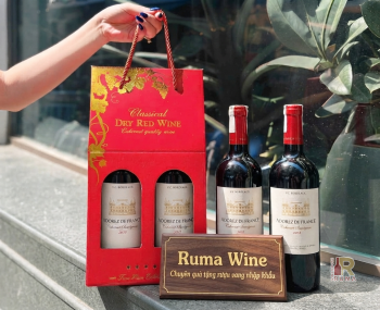 Quà tặng rượu vang giá rẻ Adorez De France