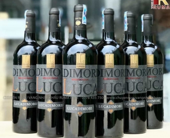 Rượu vang Ý LucaDimori 14 Rosso nhãn đồng