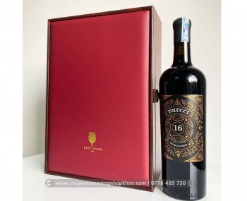 Bộ quà tặng tết 2 chai rượu vang Ý Tolucci 16
