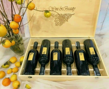 Quà tặng cao cấp 6 chai vang Ý Piero Bonnci