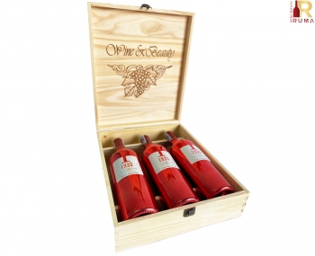 Quà tặng cao cấp 3 chai vang Ý 1933 Ruby