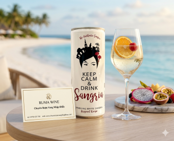 Rượu sparkling Sangria trắng 250ml