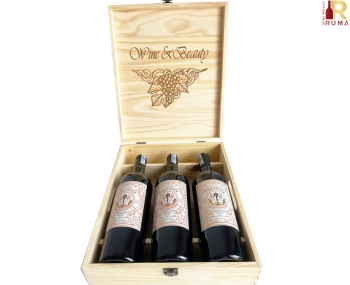 Quà tặng cao cấp 3 chai vang Ý Tolucci Semi