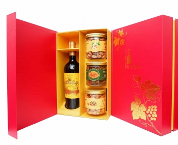 Hộp quà tặng tết rượu vang Pháp German