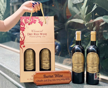 Quà tặng doanh nghiệp giá rẻ vang Amelie