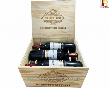 Quà tặng cao cấp 6 chai vang Chile San Marino