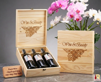 Quà tặng cao cấp 3 chai vang Ý 1933 Semi