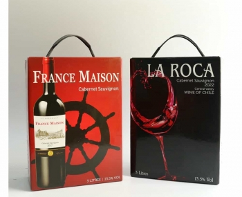 Combo 2 bình vang bịch 3 lít nhập khẩu chính hãng
