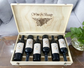 Quà tặng cao cấp 6 chai vang Ý Tolucci Semi