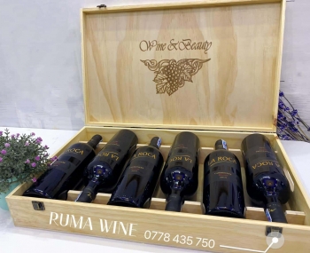 Quà tặng cao cấp 6 chai vang Chile La Roca Reserva