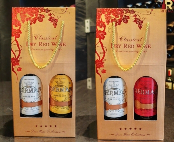 Quà tặng rượu vang giá rẻ Pháp German