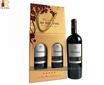Quà tặng rượu vang giá rẻ Veronica Rosso