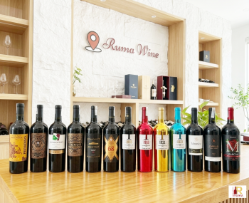 Rượu vang đỏ Ý 14% nhập khẩu