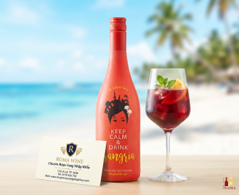 Rượu sparkling Sangria đỏ 750ml