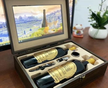 Quà tặng doanh nghiệp cao cấp vang Amelie