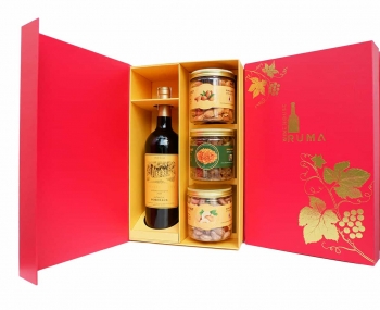 Hộp quà tặng tết rượu vang Pháp Chales Gary